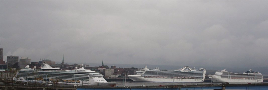 3 Ships in October in Saint John Harbour