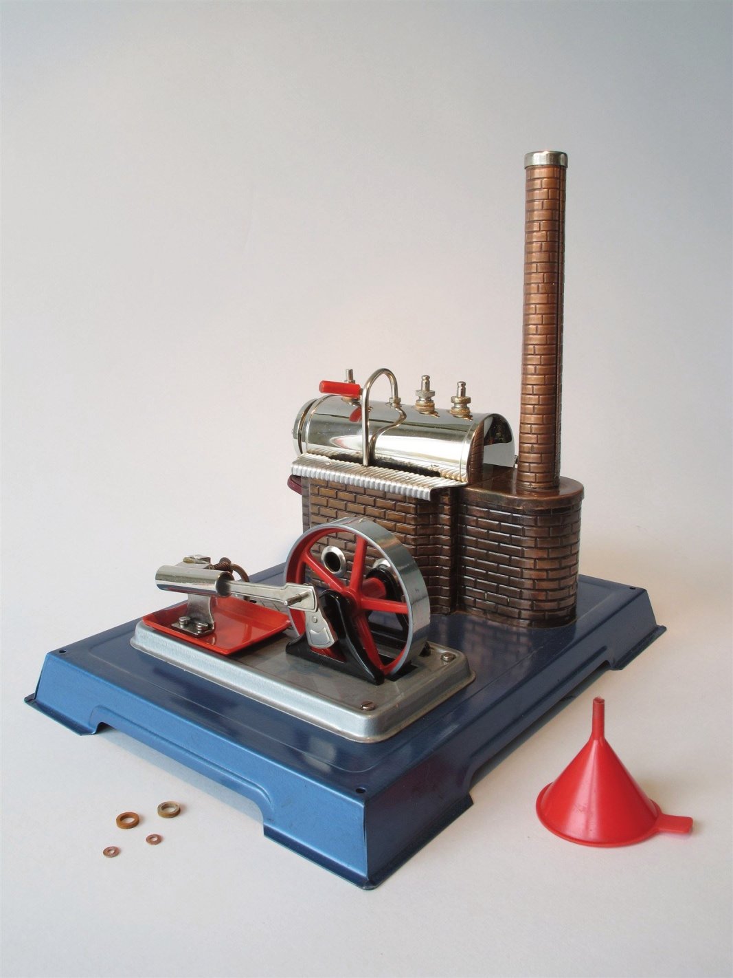 tin toy steam engine