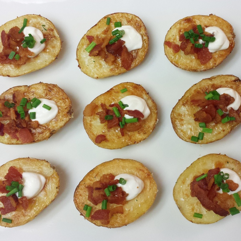 Mini Yukon Gold Potato Skins