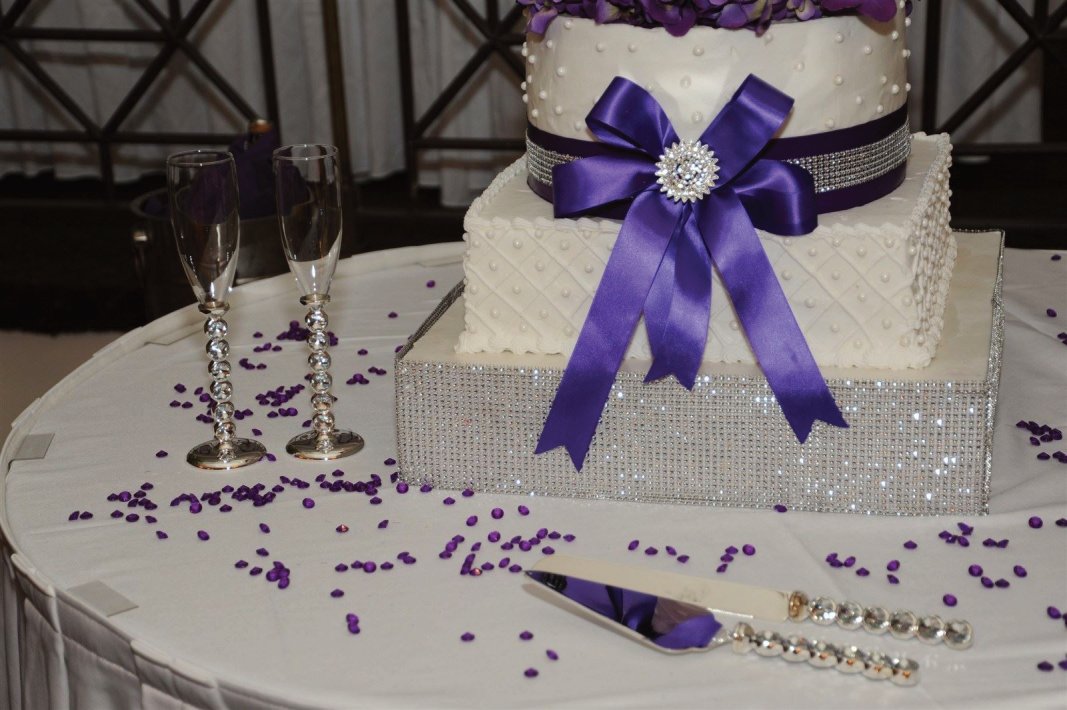 cake with purple cdc2
