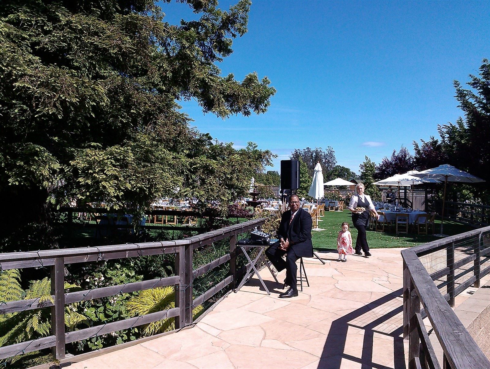 Sova Gardens Wedding - Runaway DJ and Events : Michael Buble for the dinner set!