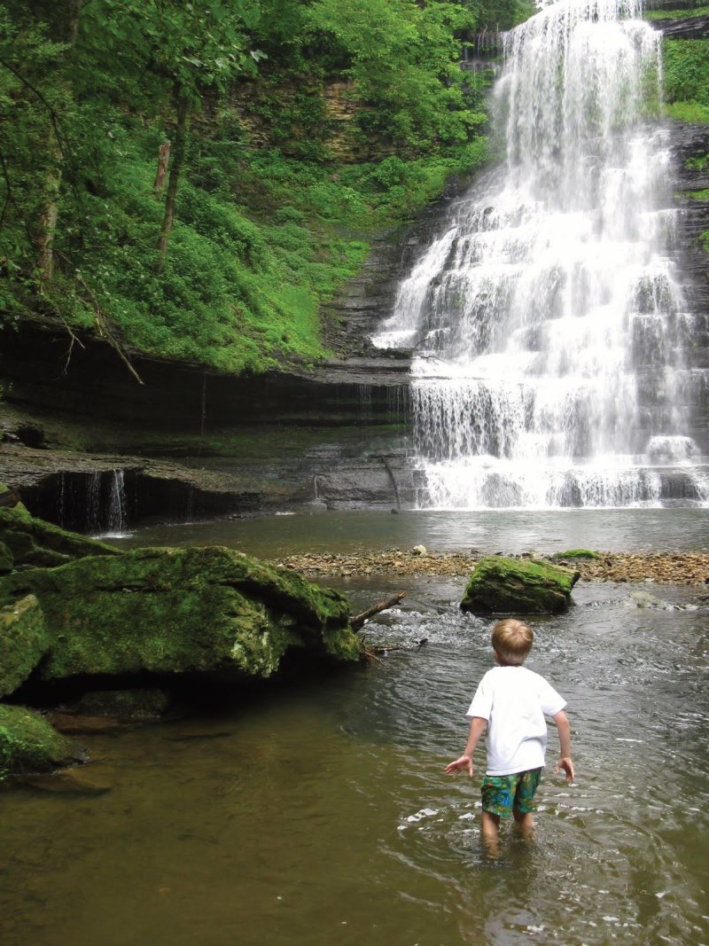 Stress reduction nature boy waterfall therapy services Ann Arbor, MI