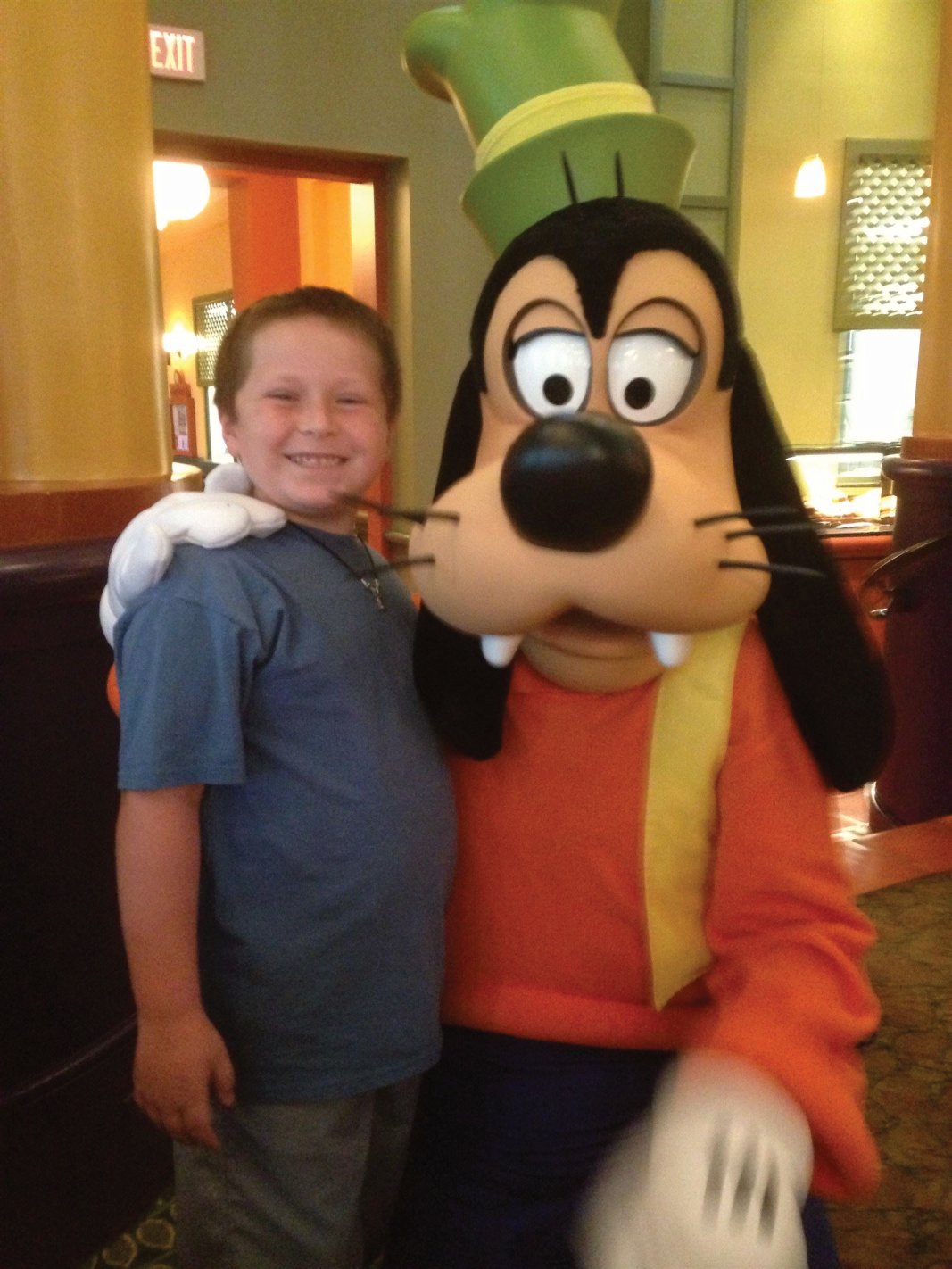 William and Pluto, a charter breakfast awaits your child at many Disney Resorts