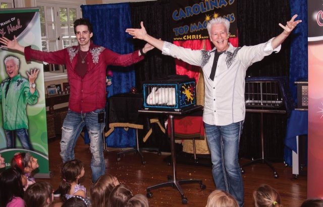 Incredible Magicians Amazing Children in Cary North Carolina After A Birthday Party Magic Show in Fayetteville, NC