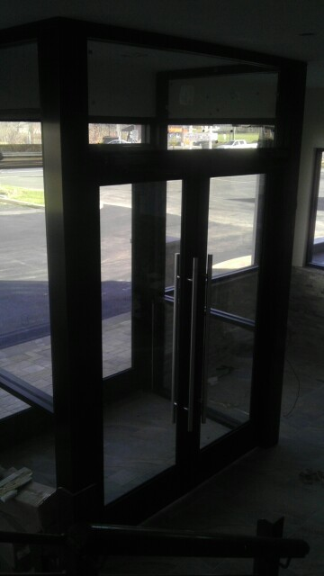 Not just a Glass Company,We can design custom entranceways for your Business