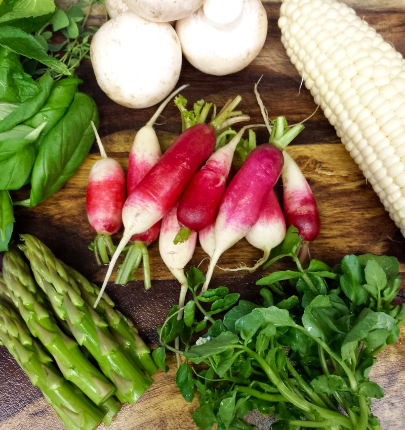 Radish and Whipped Butter Tartine