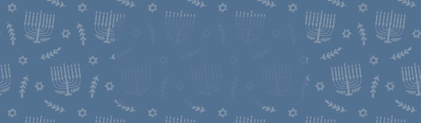 Menorah Seamless Pattern