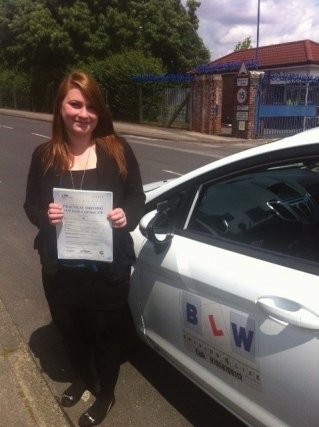 Debbie Milligan First time Pass with BLW Drriving4life