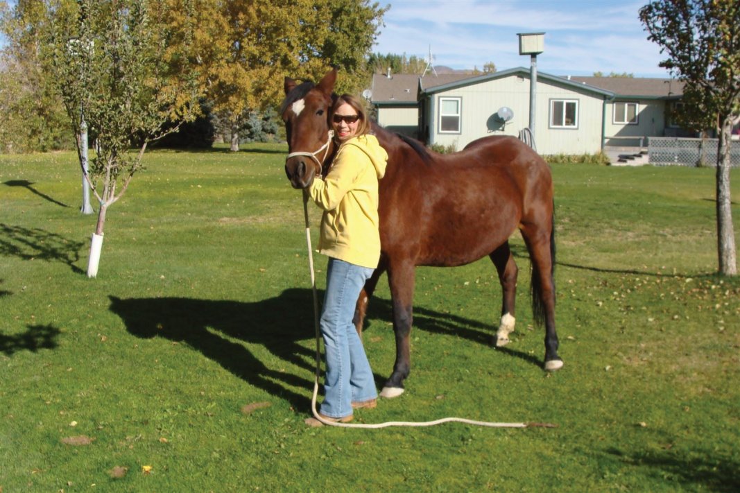 Janette&Kahlua Oct2011 Stagecoach, NV