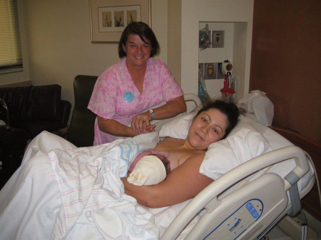 Bradley Method® natural birth with the help of a doula