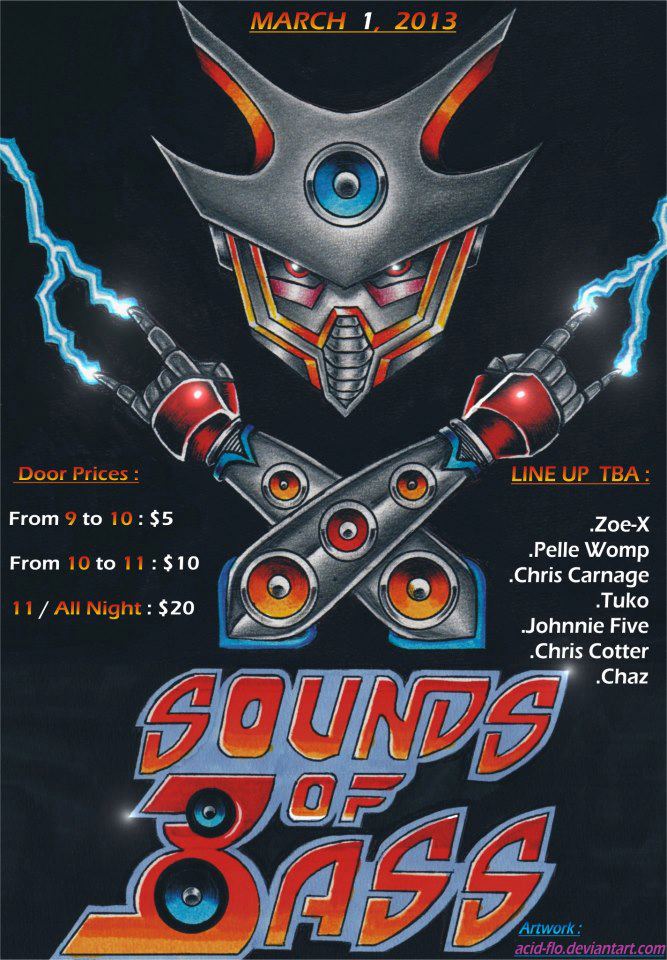 SOUNDS of BASS FLYER