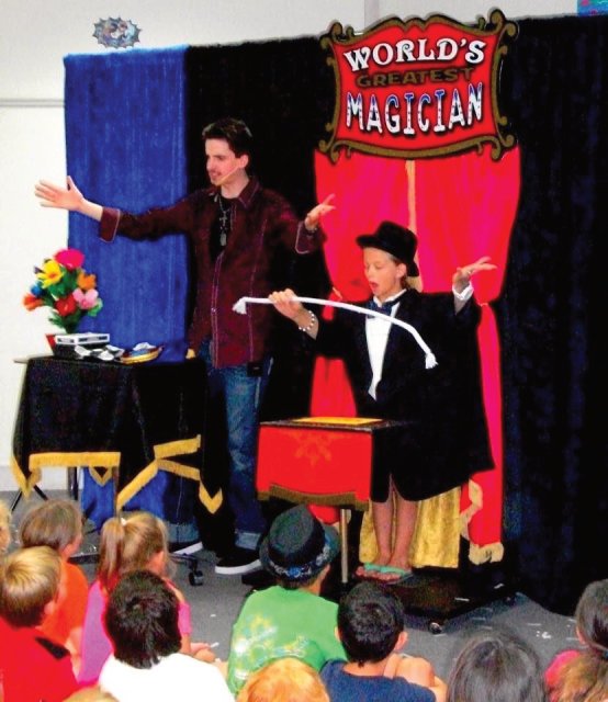 Kids Birthday Party Magicians in Fayetteville North Carolina Magic Shows