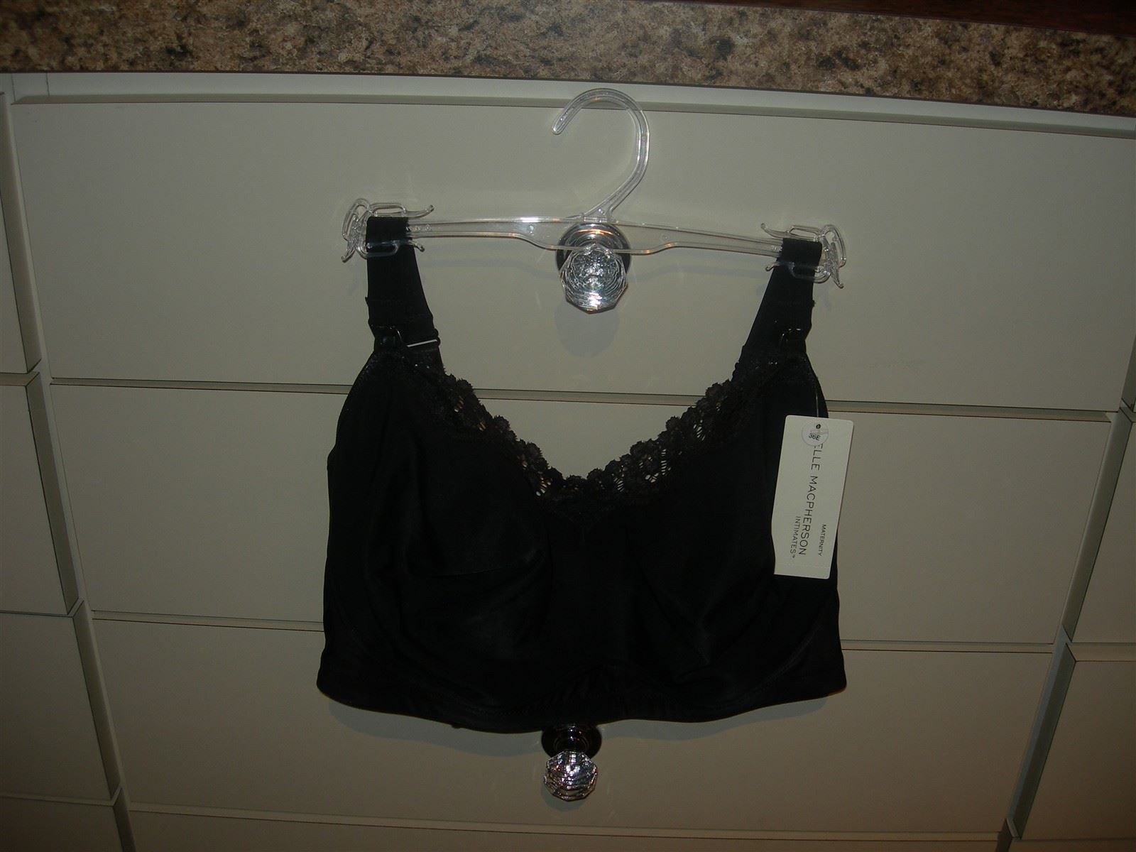 Krystyna's Favorite Nursing Bra : by Elle McPherson - also available in black, I have one of these in my drawer to wear under my black blouses or dresses.