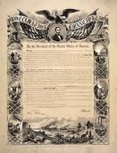 The Emancipation Proclamation by Abraham Lincoln's Executive Order