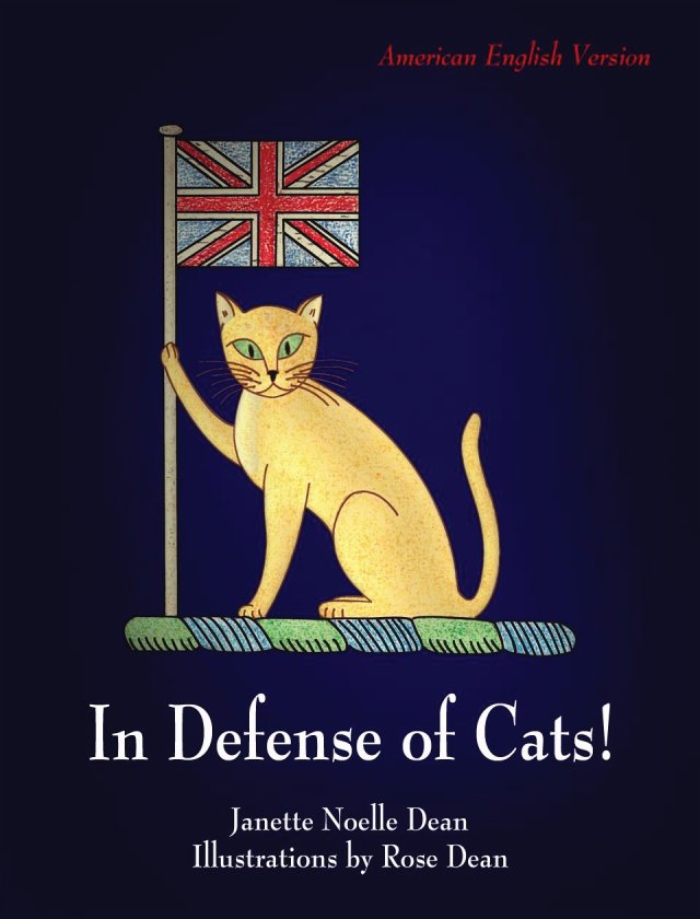 Cat book cover for In Defense of Cats!