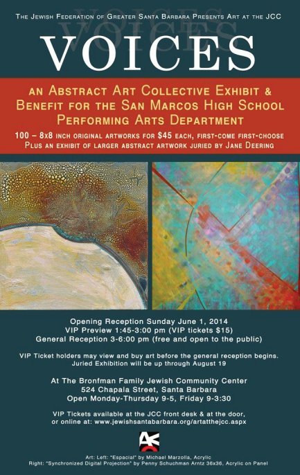 Invitation to to Fundraiser for San Marcos Art Department