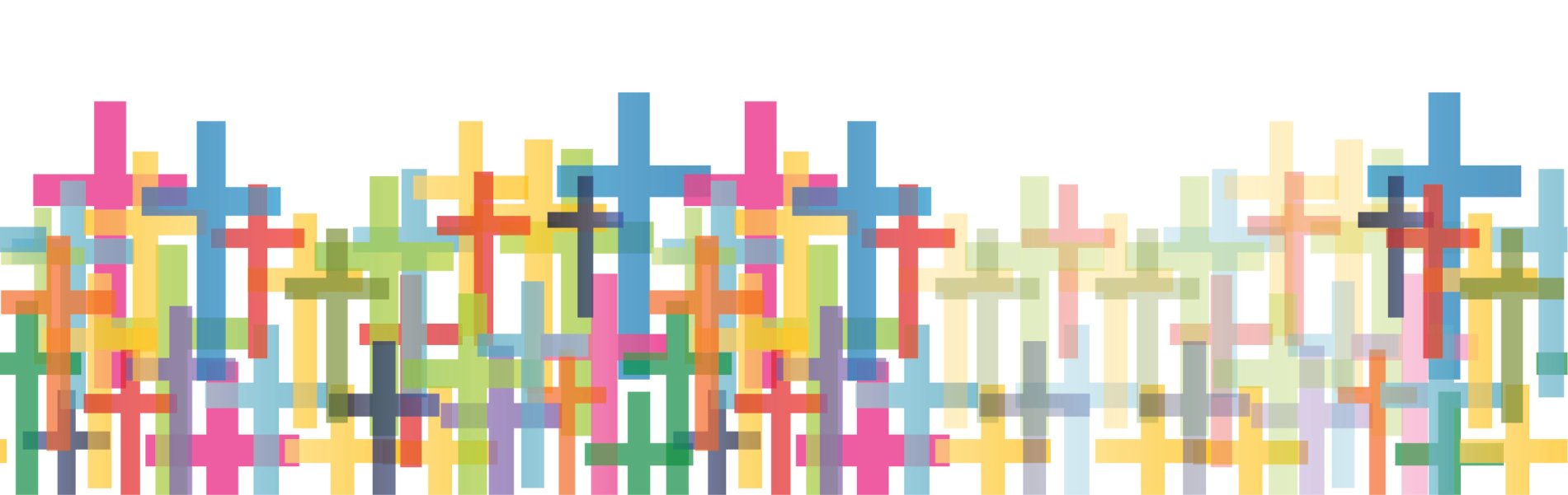 Colorful Crosses