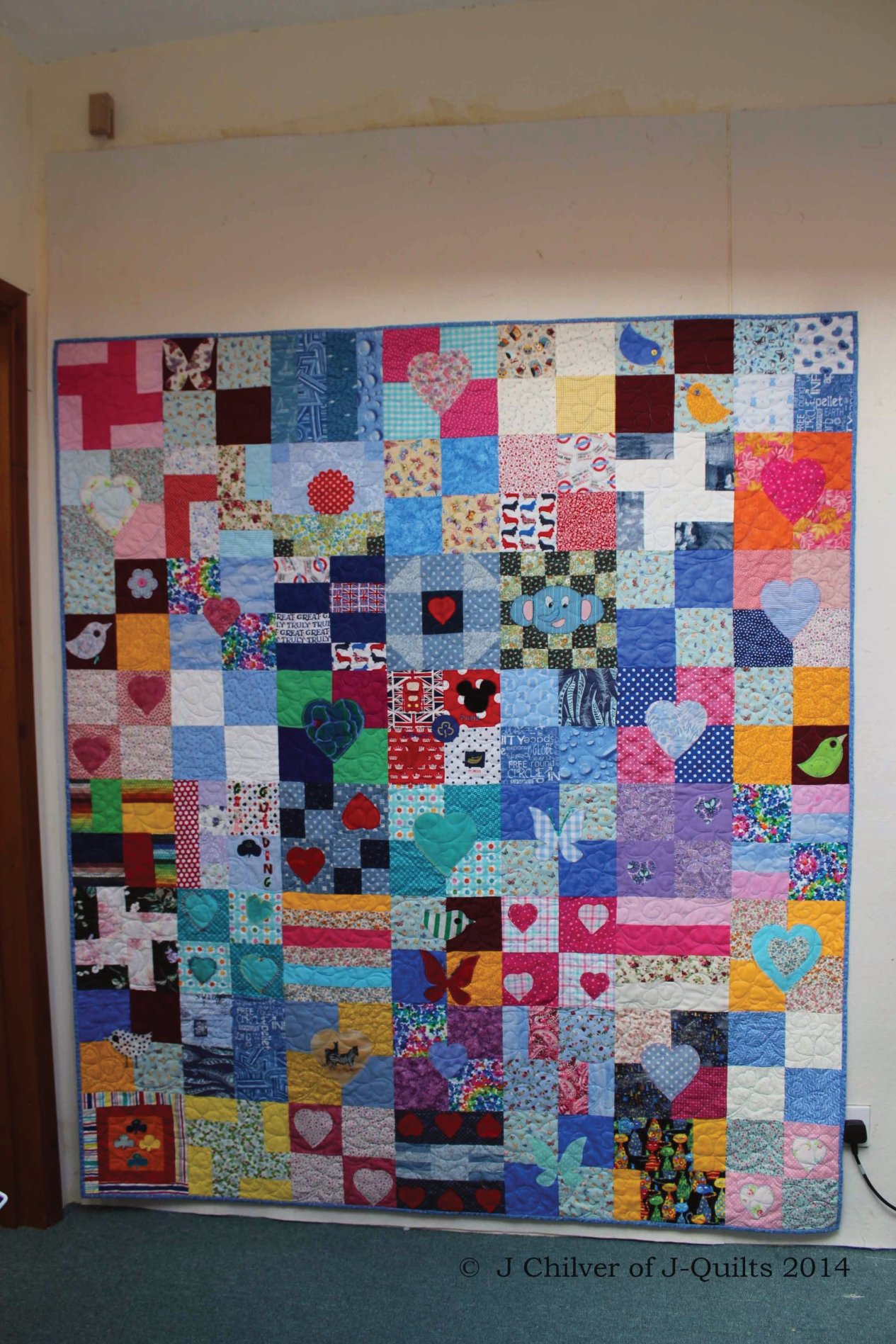 Girl Guide quilt for SEW1 project 