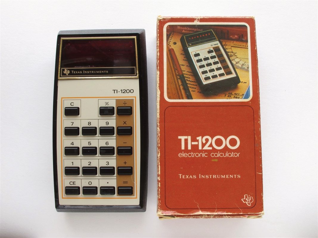 Texas Instruments Pocket LED calculator