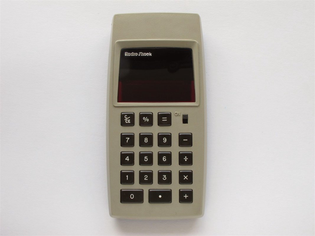 Radio Shack Pocket LED calculator