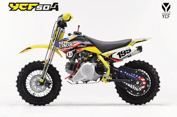 YCF 50A Sondermodell Pastrana