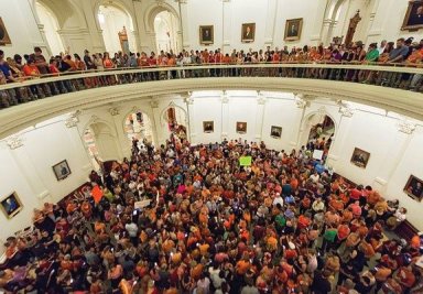 Thousands of Texans Occupied the Capitol Building to Protest Abortion Bill