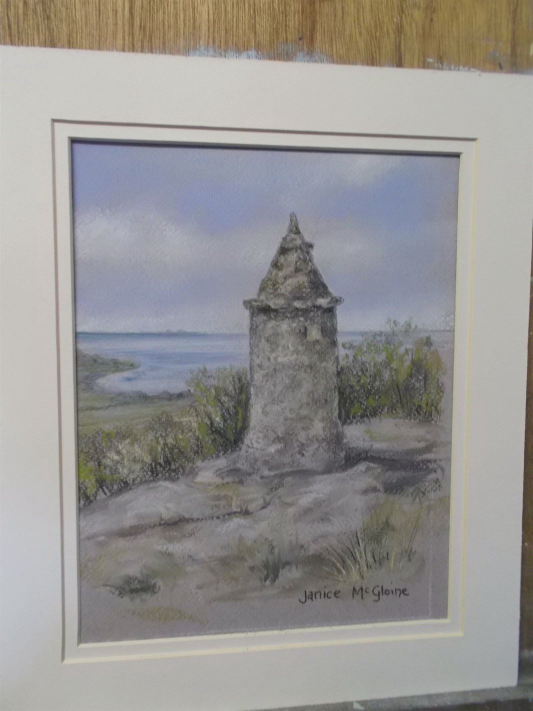 A pastel of one of Silverdale's landmarks