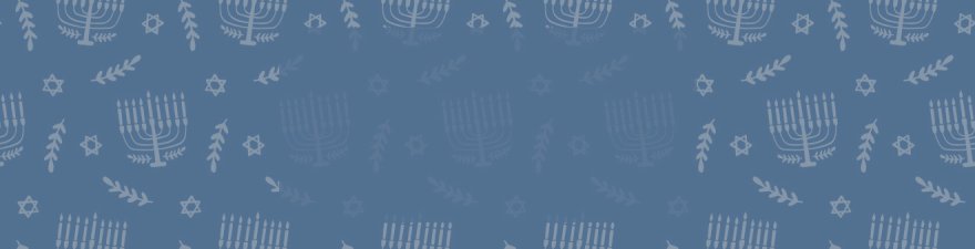 Menorah Seamless Pattern