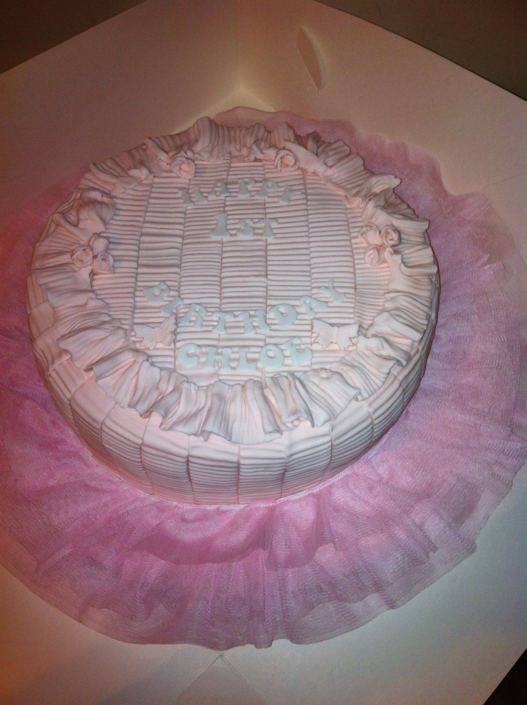 Pink Tutu cake birthday cake
Peekaboo party cakes