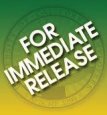 Press Release for Immediate Release