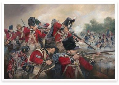 The British Guards Defend Hougomont