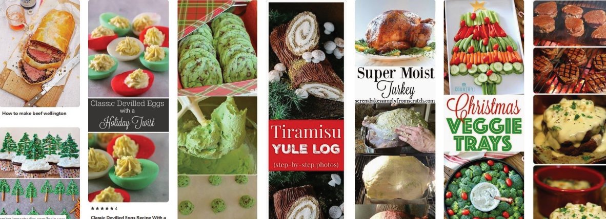 Check out our Pinterest Christmas dinner recipes you will not be disappointed!