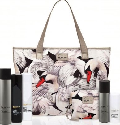 Giles Deacon Label.m swan bags are inspired by his new catwalk collection