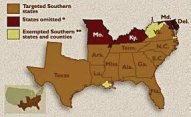 State that continued to practice slavery following the Civil War