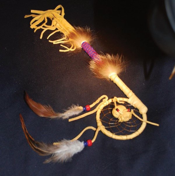 Talking Stick Dreamcatcher Style to catch the beauty of the Dreamcatcher Legend.