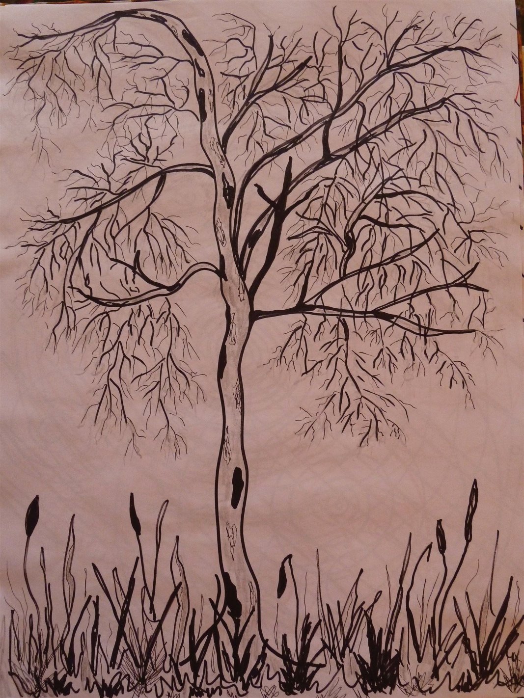 Baum-Symbol: Birke in der Kunsttherapie
