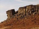 Higger Tor - Burbage valley - a great overhanging rock climb!