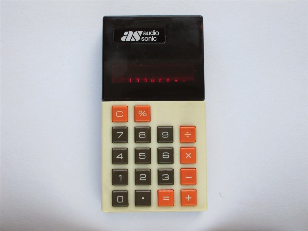 AudioSonic Pocket LED calculator