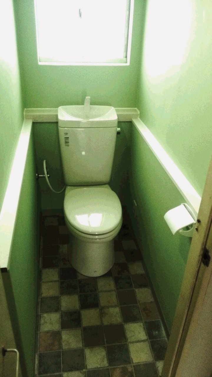 賃貸リフォームトイレ東京葛飾区