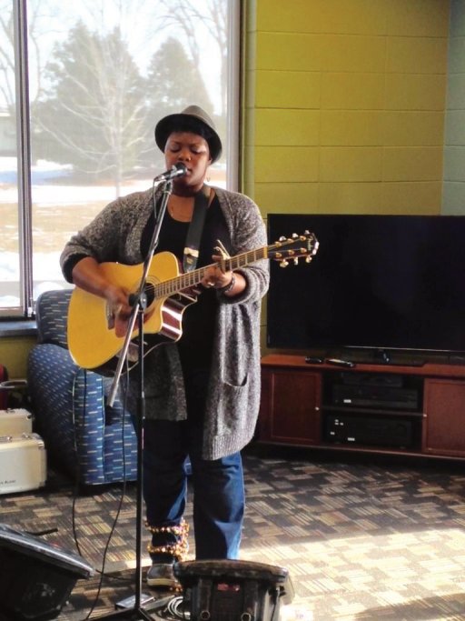 Kyshona Armstrong at Fox Valley Technical College, Oshkosh Campus Commons