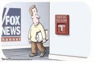 Fox News with Fake News Alerts