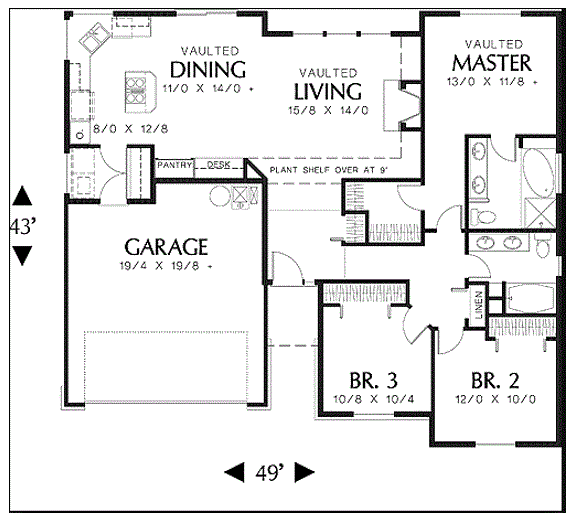 Home on Lake Anna Lot 105 in Pine Harbour