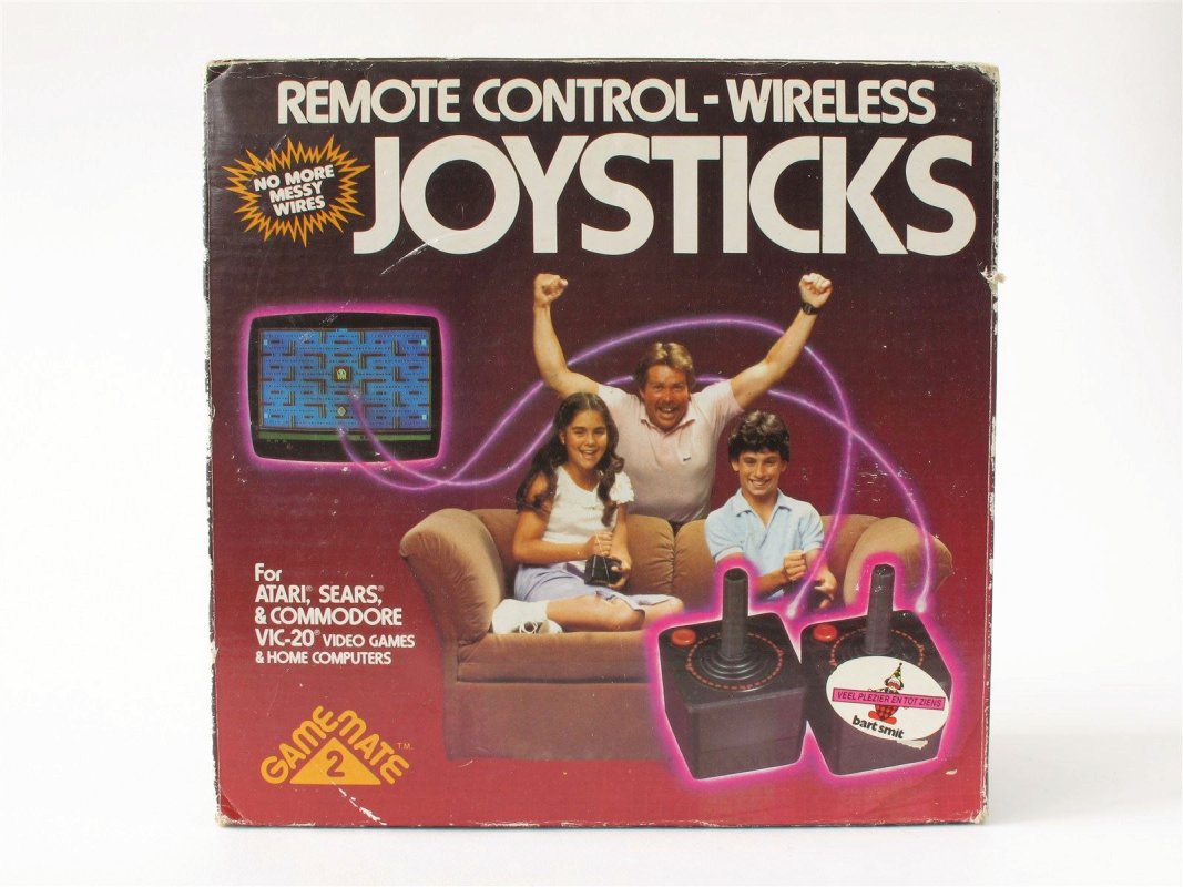 Atari 2600 Wireless Joysticks box