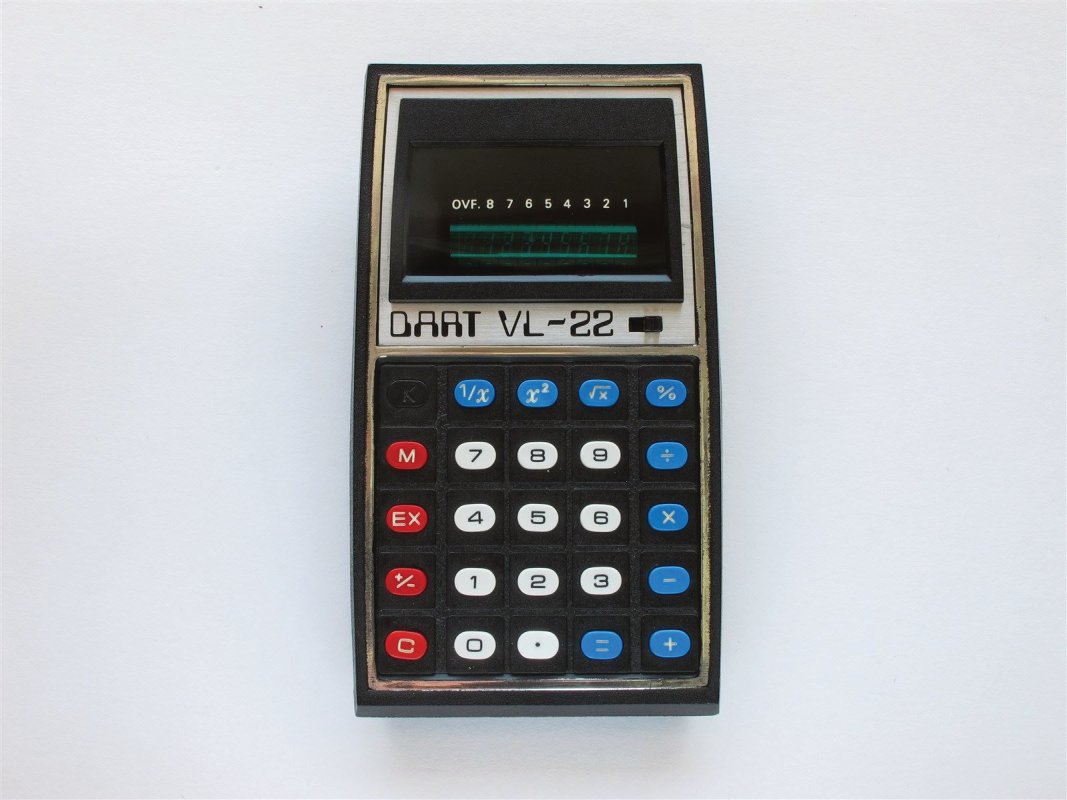 Pocket LED calculator