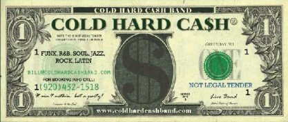 Cold Hard Cash Band Nothin' but a party Sonic M.D., Green Bay, Sound and Lighting Companies, Daniel Collins