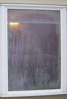 Fogged thermal window in Bucks County, Pa