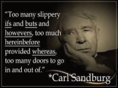 Poet and writer Carl Sandburg