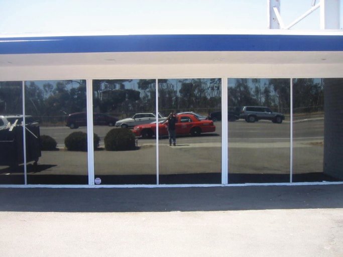 After with 5% Window Tinting Store front