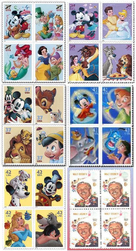 disney stamp set