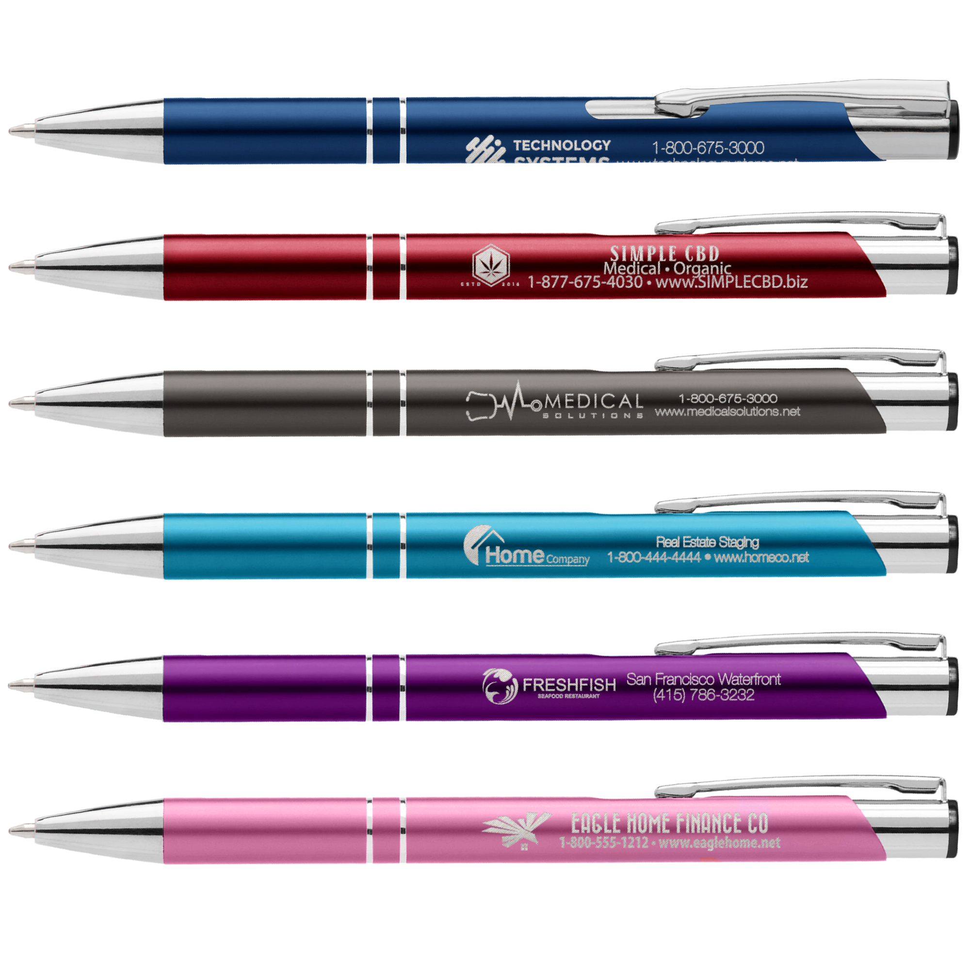 Las Vegas LWBMET - WideBody Metal Promotional Pens